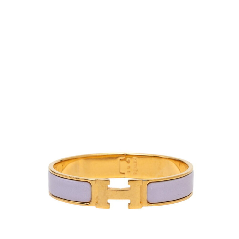 HERMES Purple Charm Bracelet